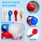 4th of July Decorations Patriotic Decor Love USA Banner Red White Blue Paper Fans Independence Day Star Streamer, Pom Poms, Hanging Swirls Party Decor Supplies